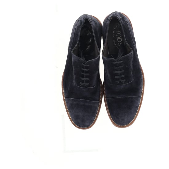 Tod's Veterschoenen Derby in Marineblauw Suède - Image 5