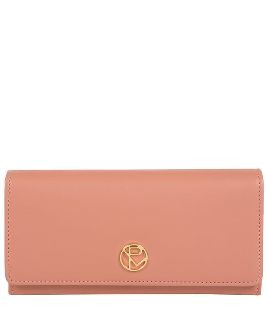'Paris' Misty Rose Leather Purse