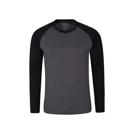 Mountain Warehouse Mens Endurance Long-Sleeved T-Shirt (Black)
