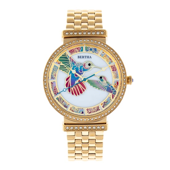 Bertha Emily parelmoer armbandhorloge - Image 1