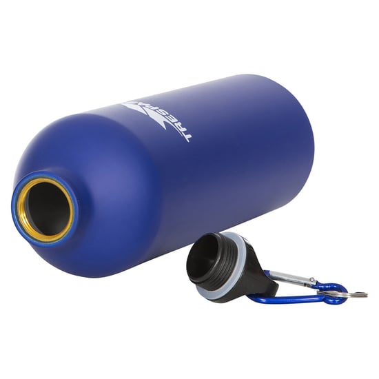 Trespass Volwassenen Slurp waterfles met karabijnhaak (1 liter) (Matblauw) - Image 3