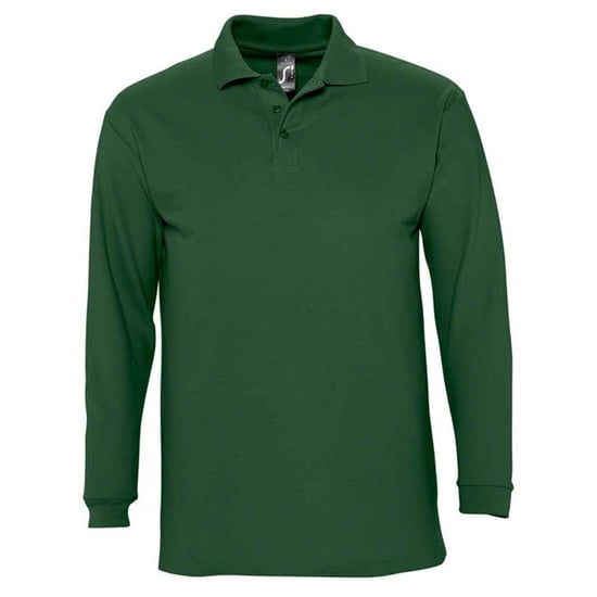 SOLS Volwassen uniseks Winter II poloshirt met lange mouwen (Golfbaan) - Image 1