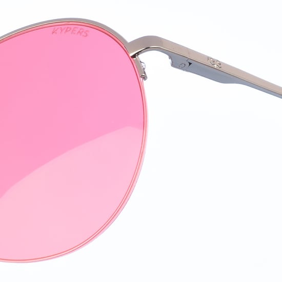 Maxy women's oval-shaped metal sunglasses