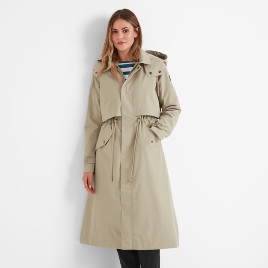 Alva Womens Waterproof Jacket Taupe