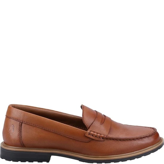 Hush Puppies Dames/Dames Verity Leren Casual Schoenen (Tan) - Image 3