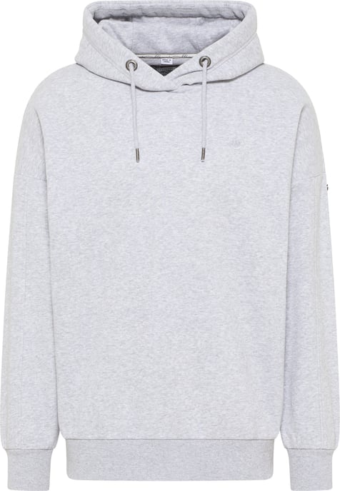 Dreimaster hooded jumper Heren licht grijs melange - Image 1