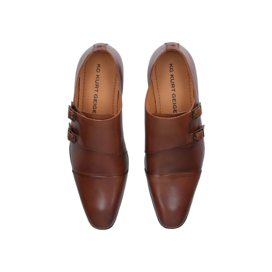 KG Kurt Geiger Leather Collins Double Monk