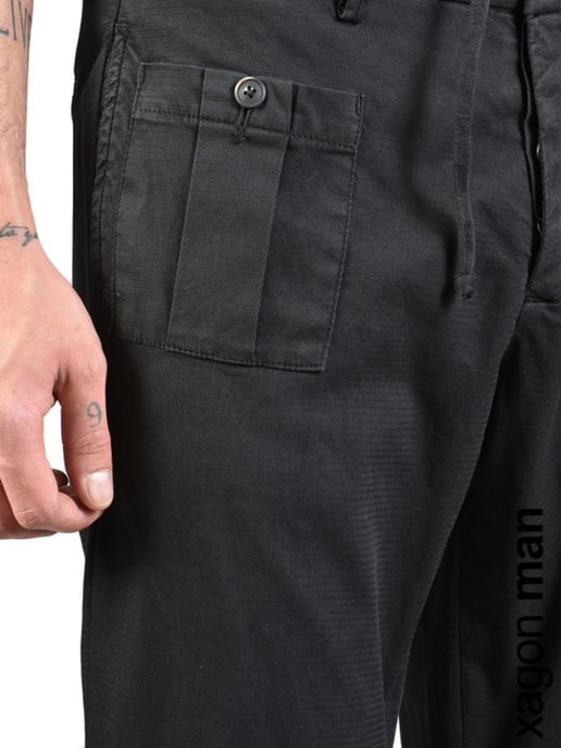 Xagon Man Trousers Sidex Men's Black
