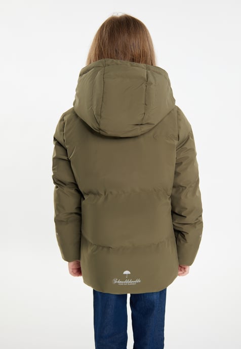 Schmuddelwedda Functionele winterjas Meisjes militaire olijf - Image 4