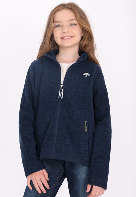Schmuddelwedda Fleece jas meisjes (kinderen) marine gem - Image 3