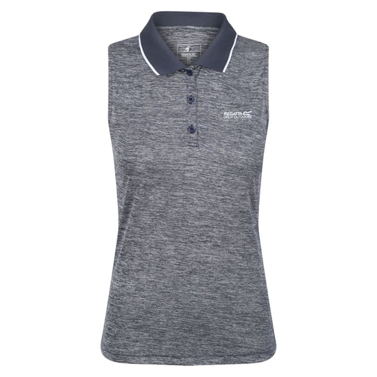 Regatta Womens/Ladies Tima II Sleeveless Polo Shirt (Navy)