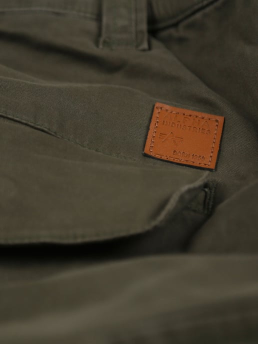 Heren Alpha Industries Airman Cargo Broek in Groen - Image 5