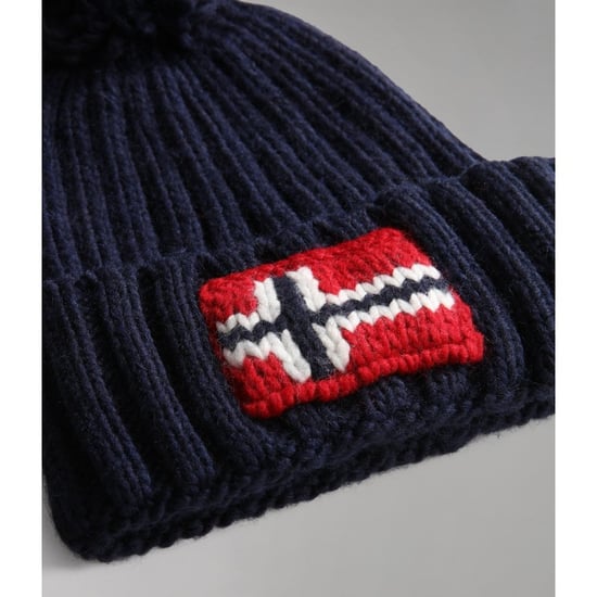 Accessories Napapijri Semiury Bobble Hat in Navy