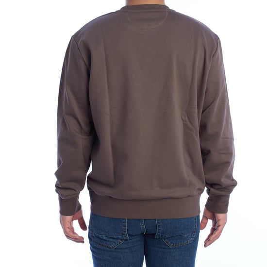 Men's Regular Fit Crew Neck Sweatshirt YMF005-FP565