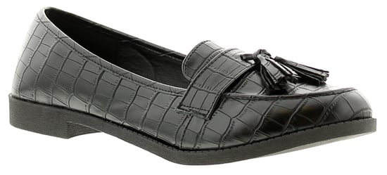 Apache Girls School Shoes - Black