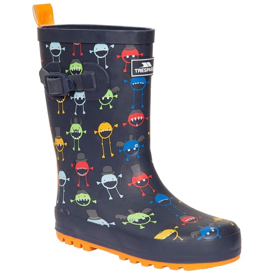 Trespass Kinder/Kinderen Puddle Monster Wellington Laarzen (Veelkleurig) - Image 1