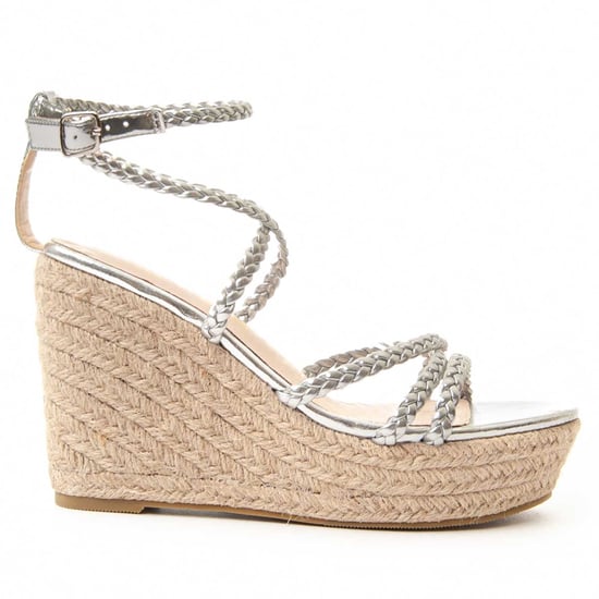 Montevita Wedge Sparto Sandalen Wesparto6 in Zilver - Image 1