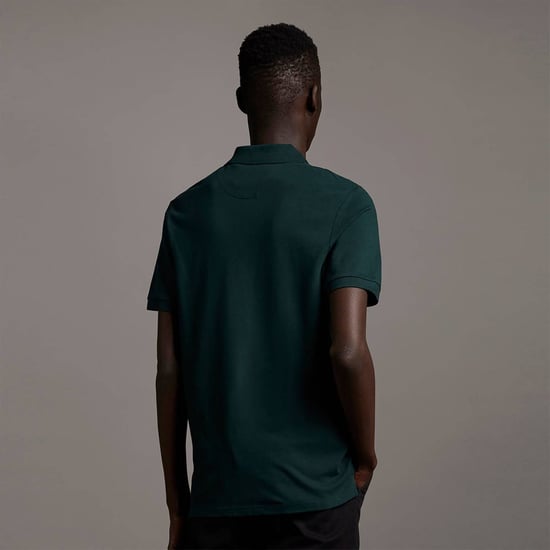 Lyle & Scott Polo SS Plain Polo Shirt Groen - Image 2
