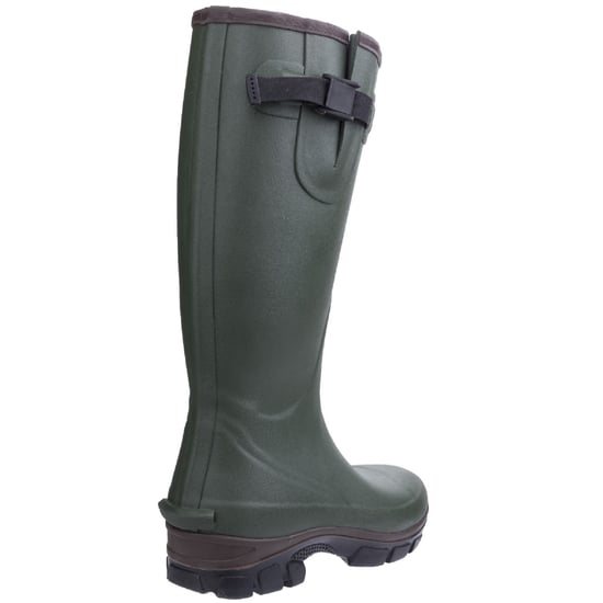 Cotswold Grange Neoprene Mens Rubber Wellington Boots (Green)