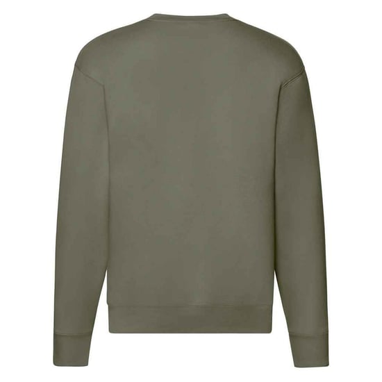 Fruit of the Loom Heren Premium Drop Shoulder Sweatshirt (Klassieke Olijf) - Image 2