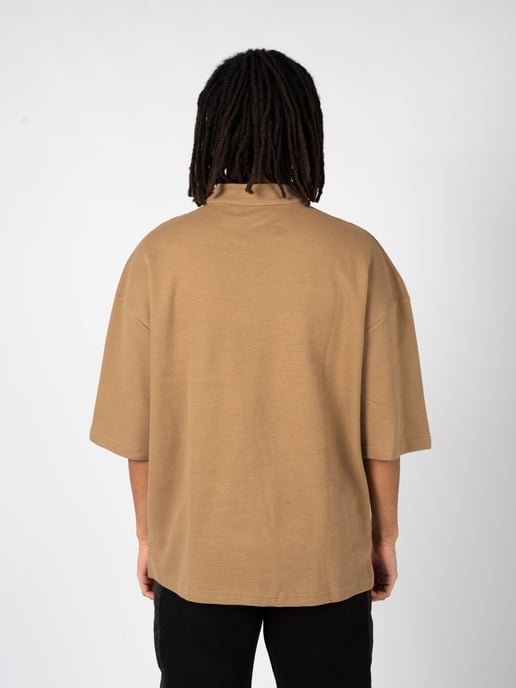 Fila T-shirt Kimono Oversize Mannen bruin - Image 4