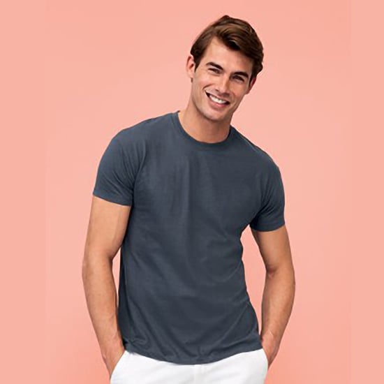 SOLS Heren Regent T-Shirt met korte mouwen (Muisgrijs) - Image 4
