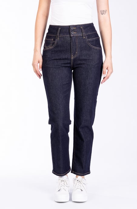 Ayla Ladies Trousers raw denim Slim Fit