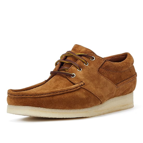 Clarks Originals Wallabee Boot Suede Heren Cola Veterschoenen - Image 3