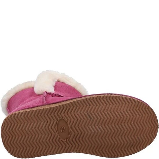 Hush Puppies Girls Ashlynn Suede Slippers (Rose)