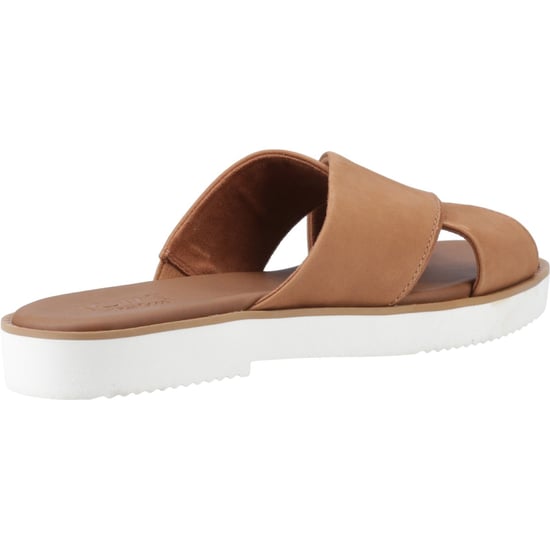 TOMS Mae Crossover Leren Damessandalen Bruin - Image 2
