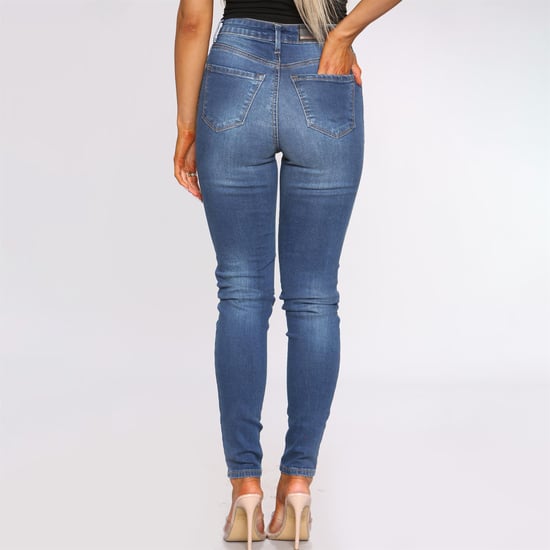 Dames Skinny Slim Fit Denim Jeans| Enzo Designer Womenswear - Image 4