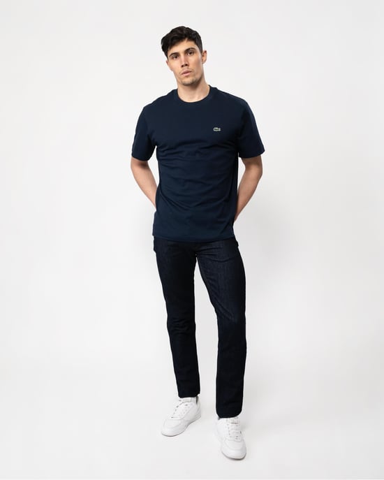 Lacoste Mens Classic Cotton Fit Jersey T-Shirt - Image 3
