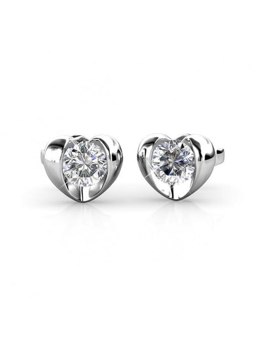 Simply Love oorbellen - Oostenrijks kristal - Image 1