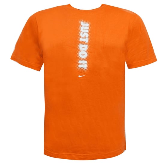 Nike Mens Just Do It T-Shirt Casual Graphic Top Orange 171925 843 Small