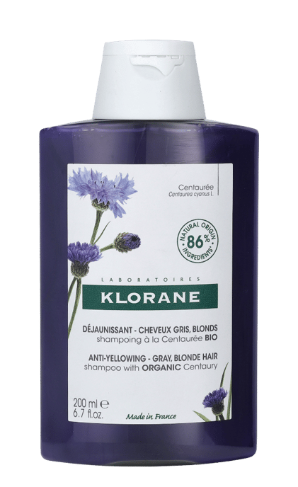 Klorane Anti-Yellowing Shampoo With Centaury200 ml. - Image 1