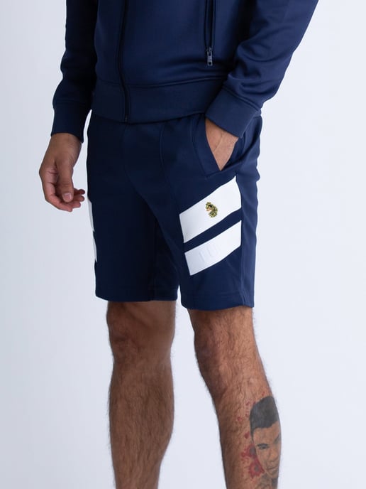 Luke 1977 Men's Lee The Agent Sweat Shorts in Navy