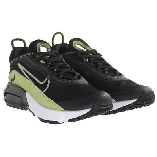 Nike Air Max 2090 Lace-Up Black Synthetic Mens Trainers CJ4066 006