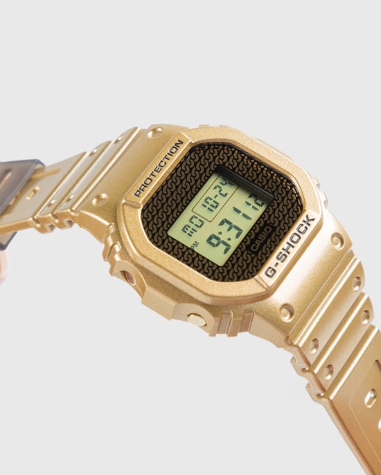 Casio G-shock Heren Gouden Horloge DWE-5600HG-1ER - Image 2