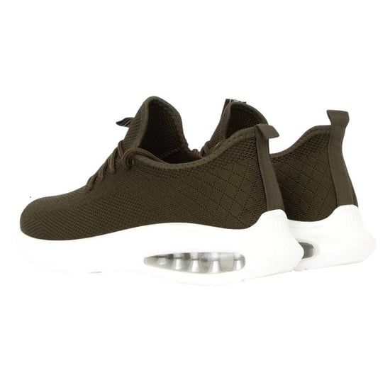 Crosshatch Heren Trevel Trainers (Olijf) - Image 2