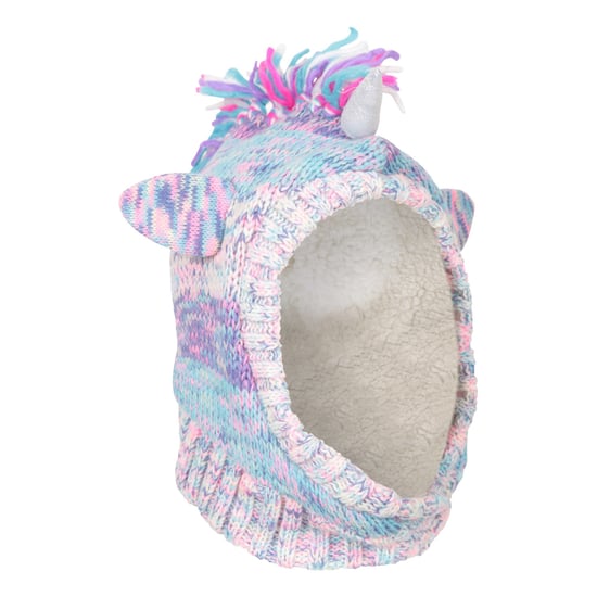 Mountain Warehouse Kinder/Kinder Unicorn Fleece Gevoerde Bivakmuts (Paars) - Image 4