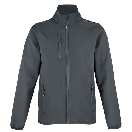 SOLS Dames/Dames Falcon Softshell gerecyclede Soft Shell jas (Houtskool) - Image 1