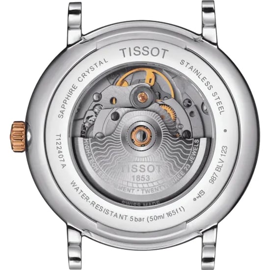 Tissot Carson Premium Powermatic 80 Heren Multikleur Horloge T1224072203101 - Image 3