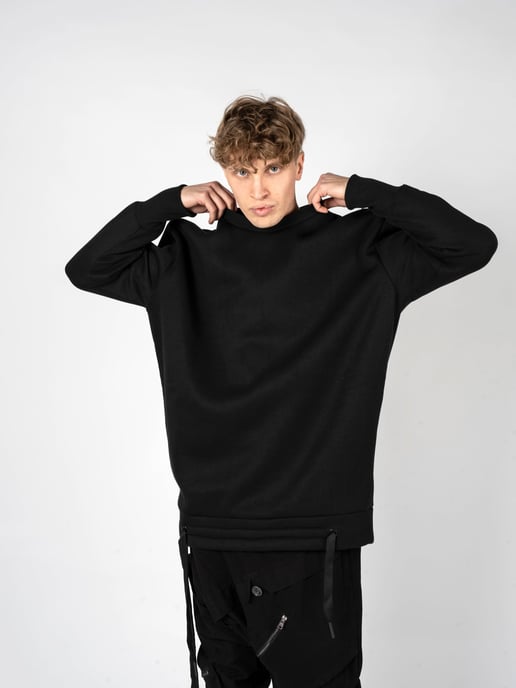 La Haine Inside Us blouse LM030 Mannen zwart - Image 2