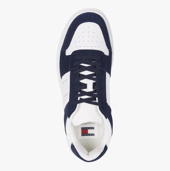 DE BROOKLYN SUEDE Heren Sneakers Donker Nacht Navy - Image 4