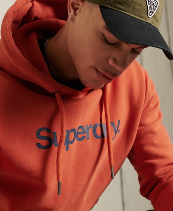 Superdry Core Logo Canvas Hoodie