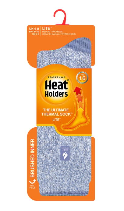 Heat Holders Lite - Geïsoleerde thermo damessokken - Denim (Venetië) - Image 2