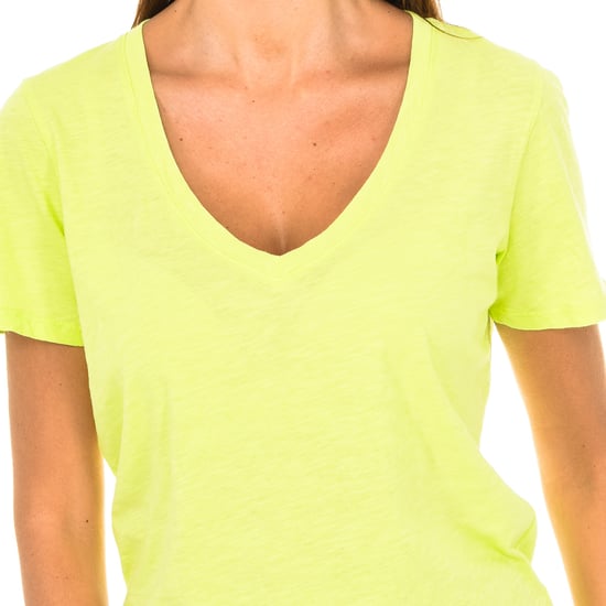 Women's short-sleeved V-neck T-shirt 3Y5T45-5JZMZ