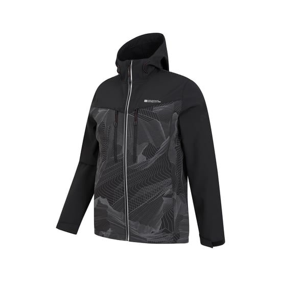 Mountain Warehouse Heren Illuminate II Soft Shell Jas (Zwart) - Image 3