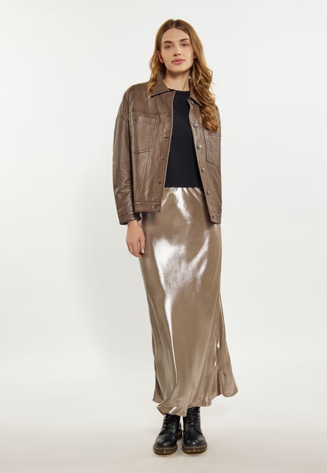 Dreimaster Jas Dames taupe - Image 2