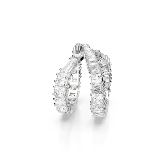 Swarovski 'Hyperbola' Vrouwen Ring van Basismetalen - Zilver 5677632 - Image 3